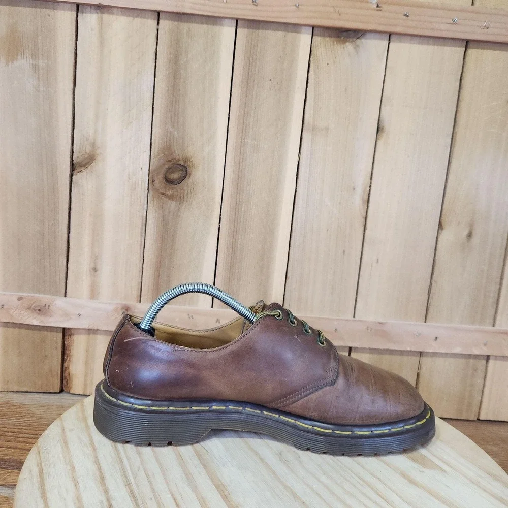 Vintage Dr. Martens 1561 Oxford Shoes Mens 10 US 9 UK Brown Leather England Made